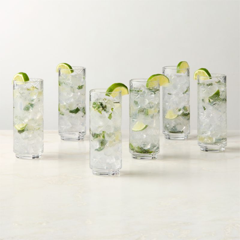 Sadie Stackable Cooler Glasses Set of 4