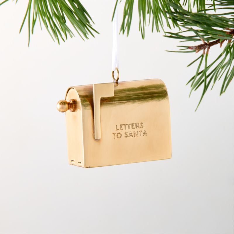 Cenna Red Hand Painted Car Christmas Tree Ornament