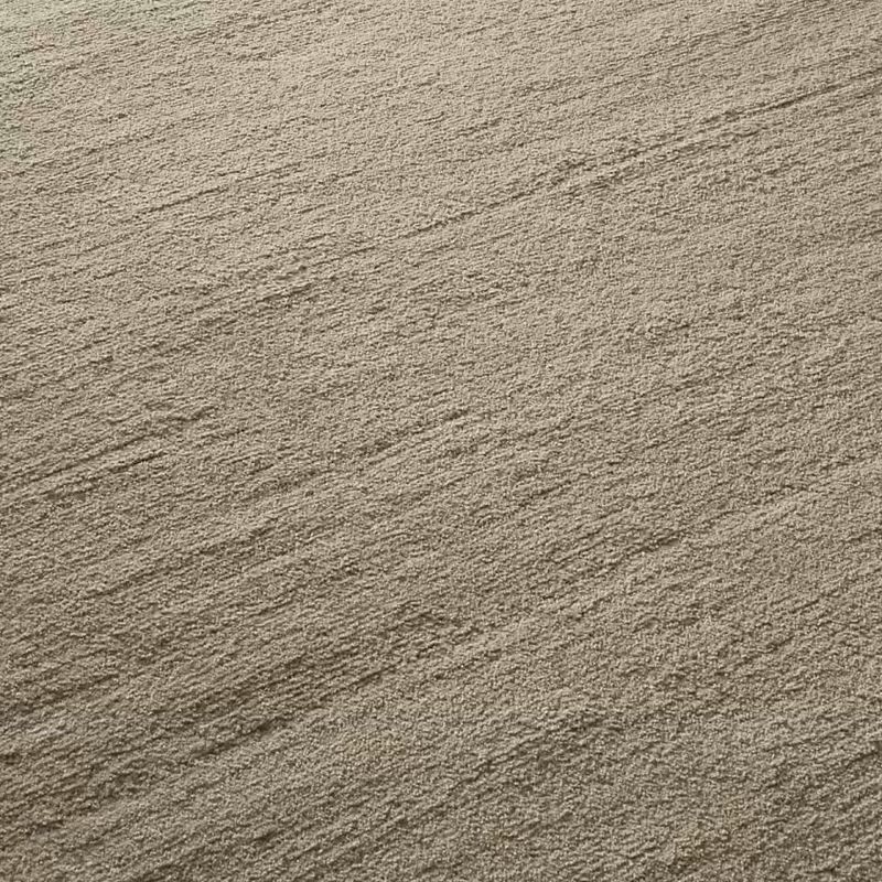 Lyla Handloomed Taupe Solid Performance Area Rug 8'x10'