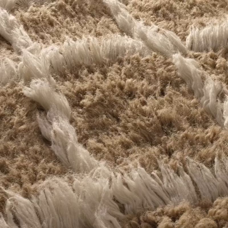 Play Madeo Handwoven Taupe New Zealand Wool Area Rug 5'X8' - video 1 of 1