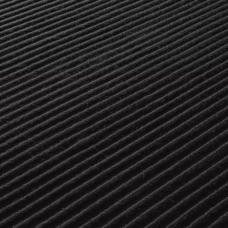 Play Diver Handwoven Ribbed Black Indoor/Outdoor Performance Area Rug 10'x14' - video 1 of 1