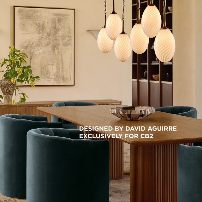 Play Tiro 3-Light Aged Brass Pendant Light - video 1 of 1