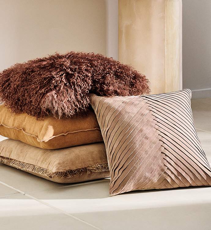 Modern Throw Pillows, Poufs & Decorative Throw Blankets | Cb2