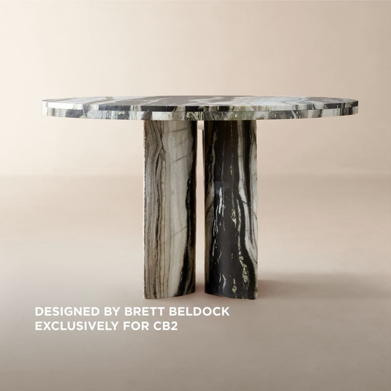 Play Julius 72" Oval Marble Dining Table - video 1 of 1