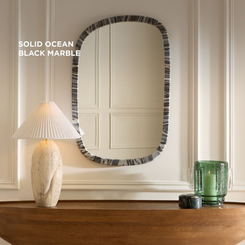 Play Diani Black Marble Wall Mirror 18"x24" - video 1 of 1