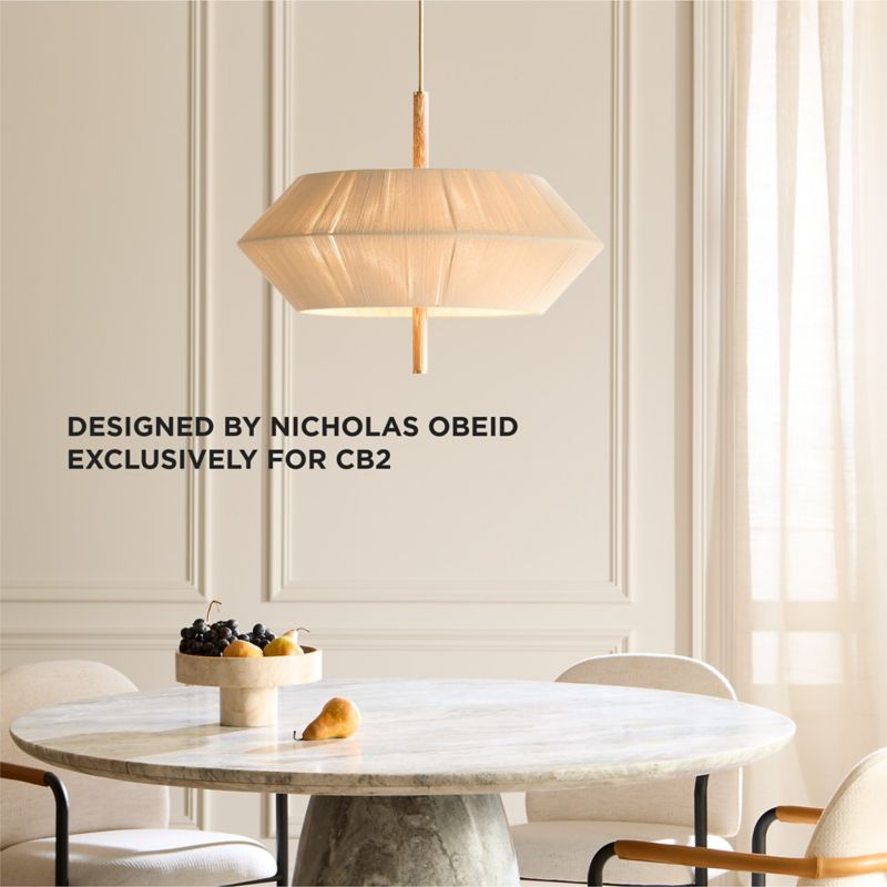 Play Totora Natural Oak Pendant Light - video 1 of 1