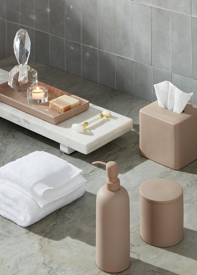 Modern Bathroom Accessories: Soap Dispensers, Vanity Trays & Tissue Box ...