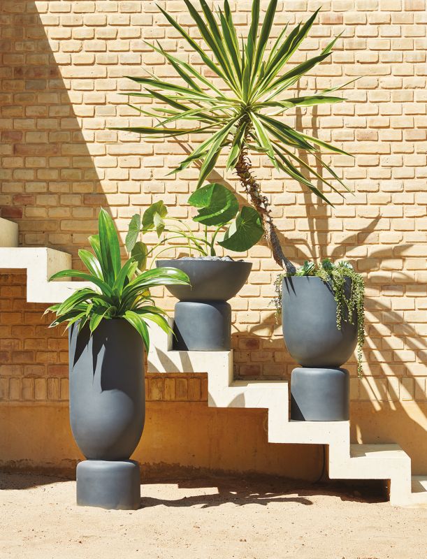 Modern Outdoor Furniture And Decor CB2 Canada   022422 Super Outdoor Planters