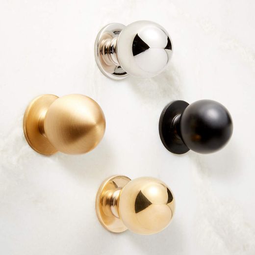 Brass Cupboard & Drawer Handles Knobs Kitchen Shaker Minimal Cup Pulls  Antique Brass Brushed Satin Nickel QUALITY MADE -  Canada