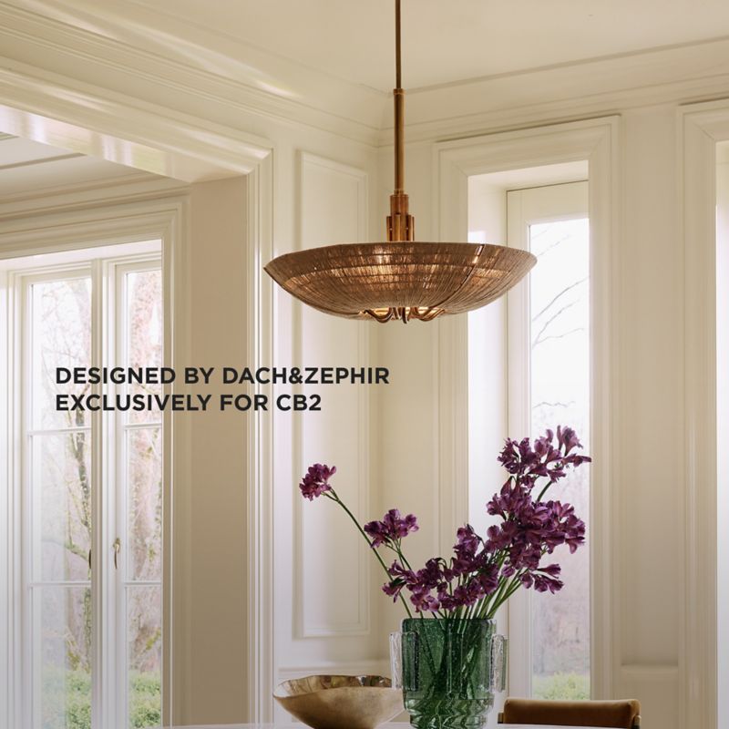 Play Delphine Natural Jute Pendant Light - video 1 of 1