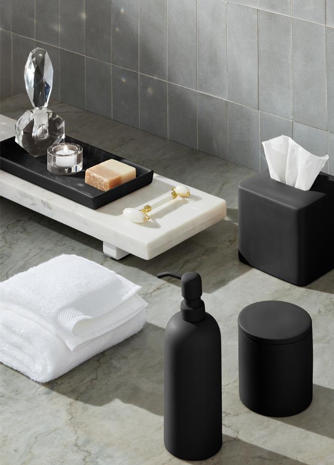 Modern Bathroom Accessories: Soap Dispensers, Vanity Trays & Tissue Box ...