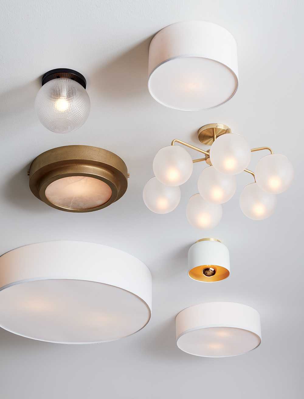 Modern Ceiling Light Fixtures flush mounts