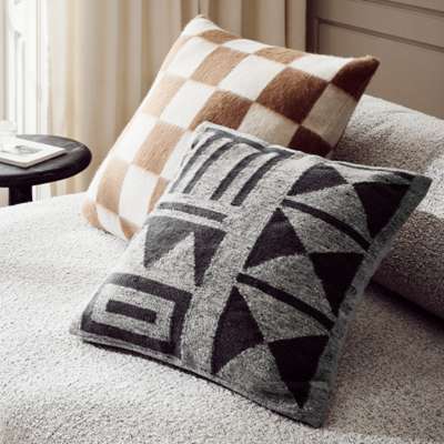 Machine Washable Throw Pillows Blankets CB2 Canada