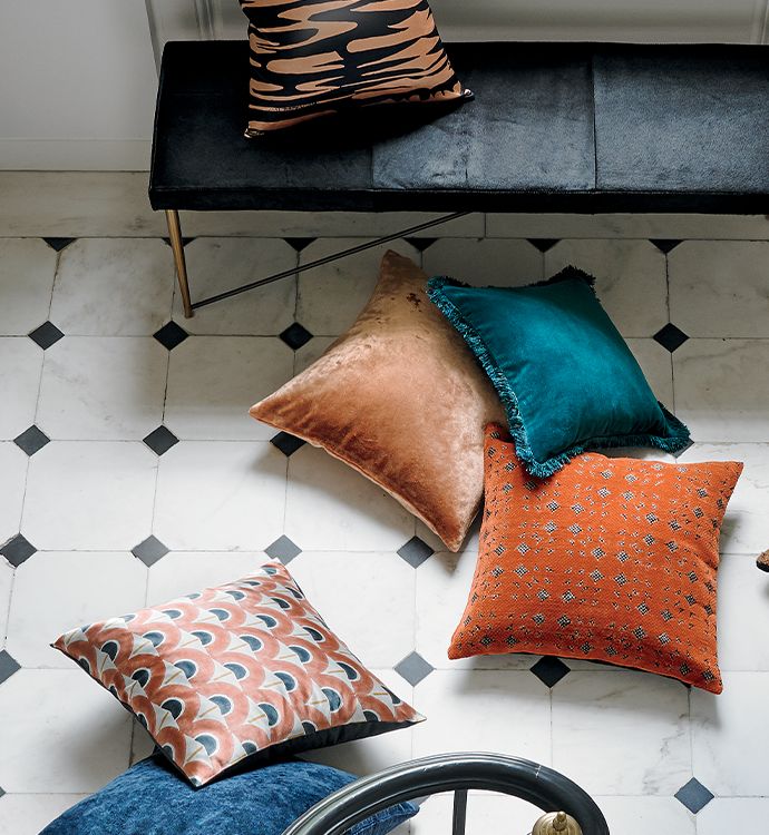 small decorative cushions