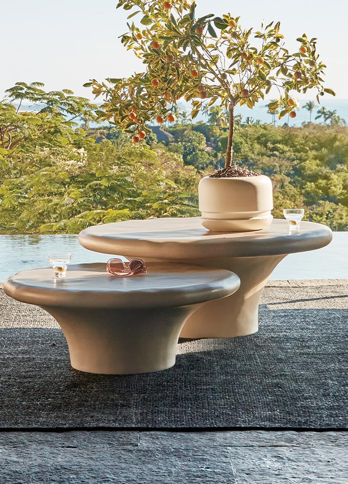 Modern Outdoor Coffee Tables for Patios, Decks & Balconies CB2 Canada