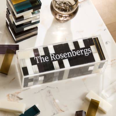Monogrammed Games and Book Gifts