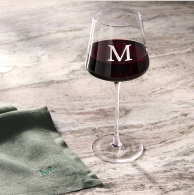 Monogrammed Tabletop and Bar Gifts