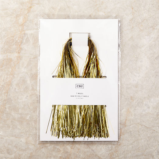 1000-Piece Gold Tree Tinsel