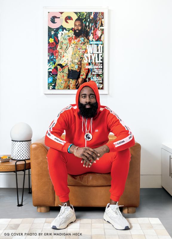 james harden clothing style