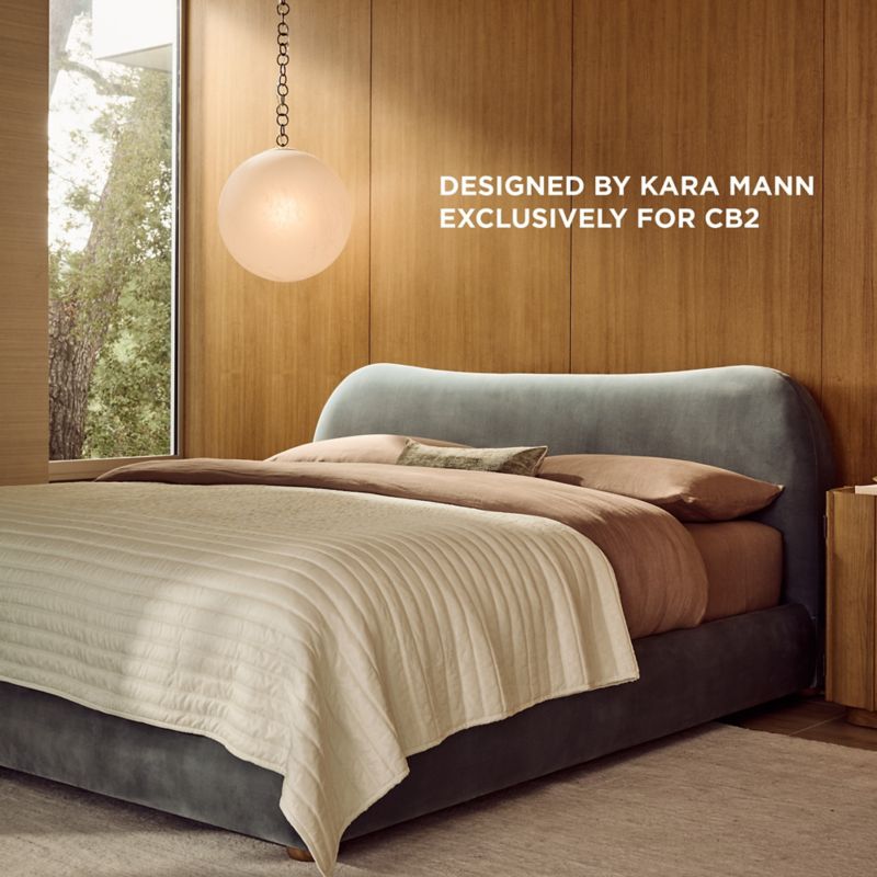 Play Moon Globe Pendant Light with Brass Chain 21" - video 1 of 1