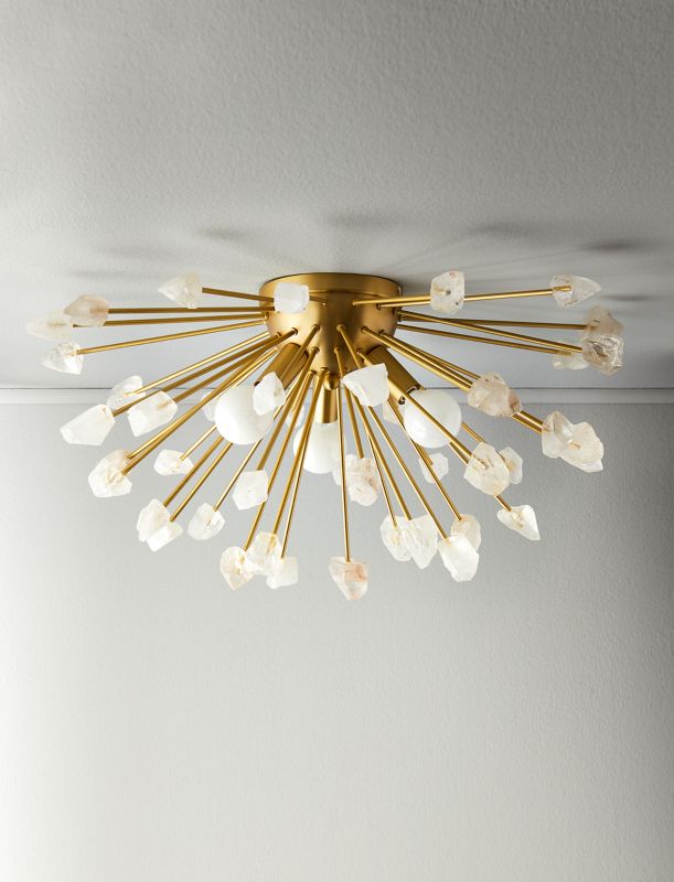 designer flush mount lighting