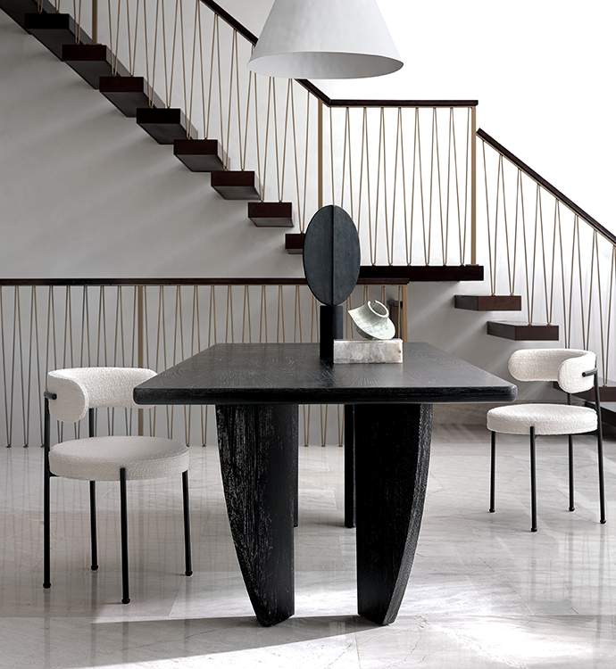 Modern Furniture For Contemporary Homes, Dining Tables With Material Chairs Canada