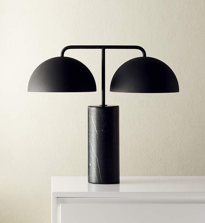 Modern Lighting Lamps And Light, Cb2 Bell Jar Table Lamp