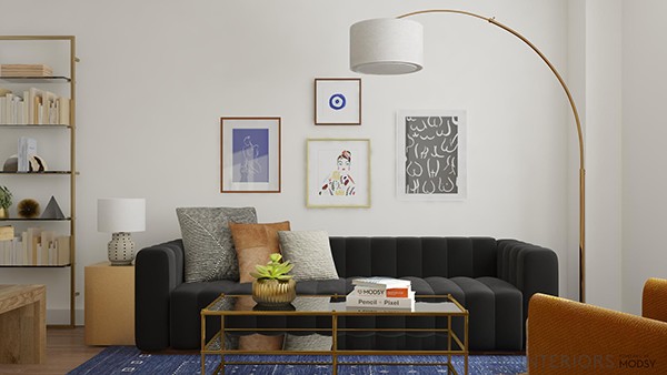 How online decorating service CB2 Interiors helped this entrepreneur couple combine styles