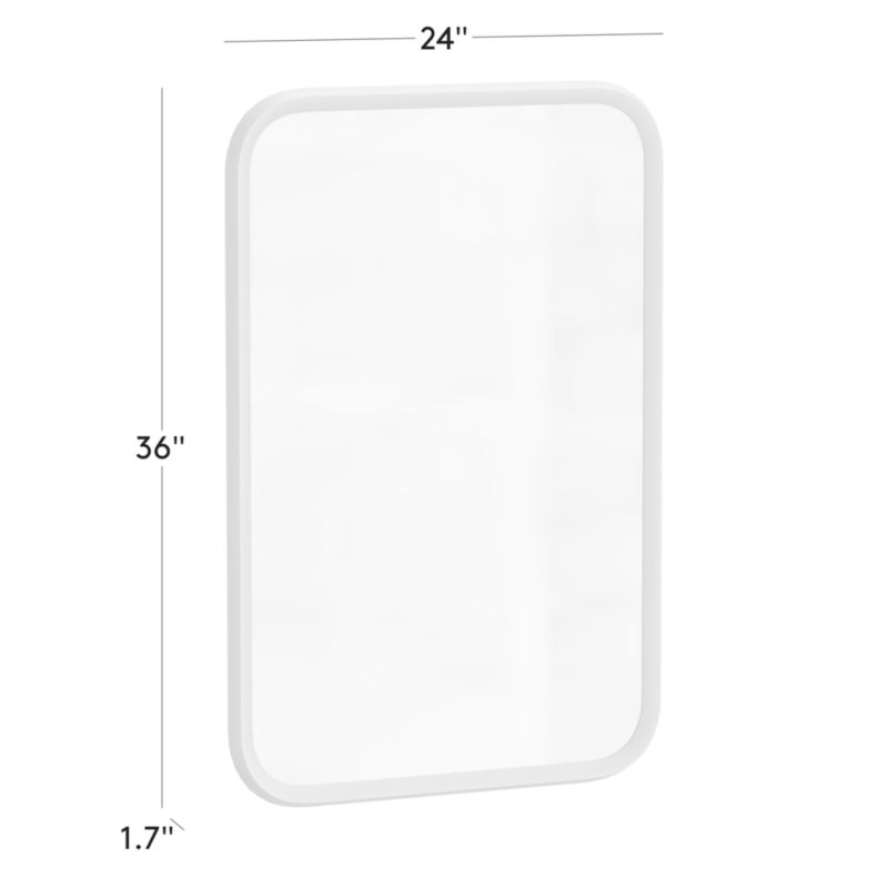Isari Brass Rough Cast Aluminum Rectangular Wall Mirror 24"x36"