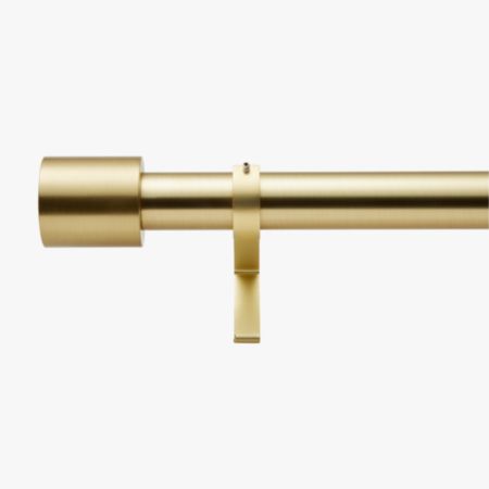 brass curtain rods