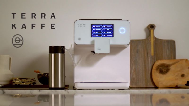 Play Terra Kaffe Tk-01 White Espresso Machine - video 1 of 1