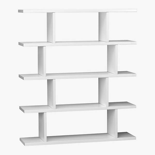 3 14 Modern White Bookcase Reviews Cb2, Modern White Gloss Bookcase