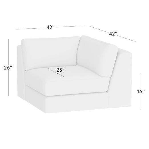 Berkeley Leather Corner Chair
