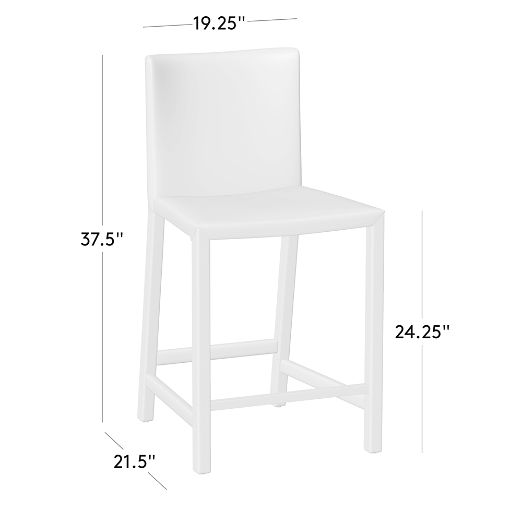 Nigel Turmeric Velvet Counter Stool Set of 2