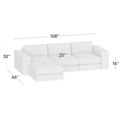 Berkeley 4-Piece Modular Leather Sectional Sofa