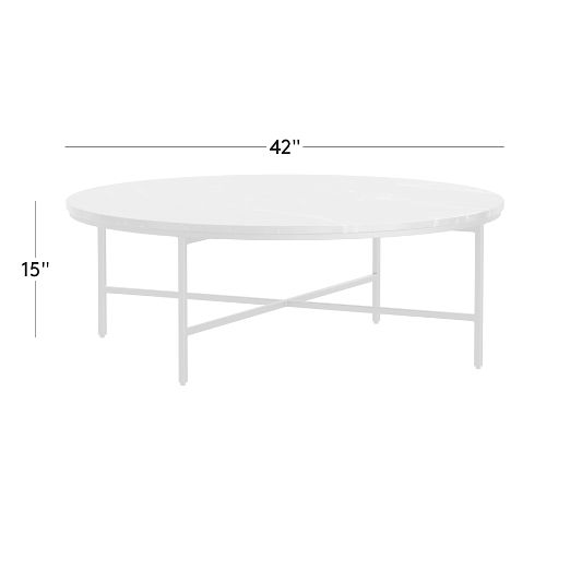 Irwin Black Marble Coffee Table Model 8713 by Paul McCobb