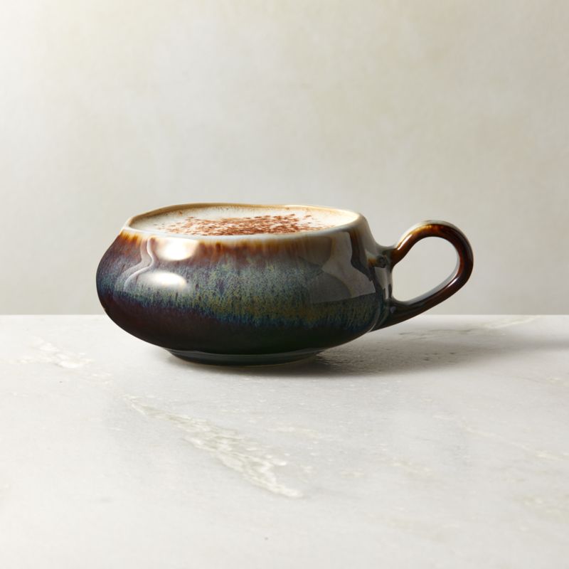 View Aba Reactive Glaze Cappuccino Mug 6.7oz details
