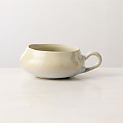 Hyacinth White Mug with Reactive Glaze 11.75oz