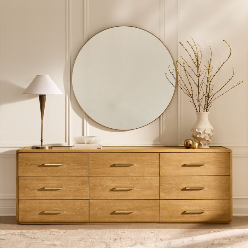 Abbott 9-Drawer Wood Dresser - image 1 of 6