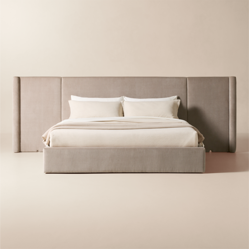Abbott King Bed Camila Oyster - image 2 of 3