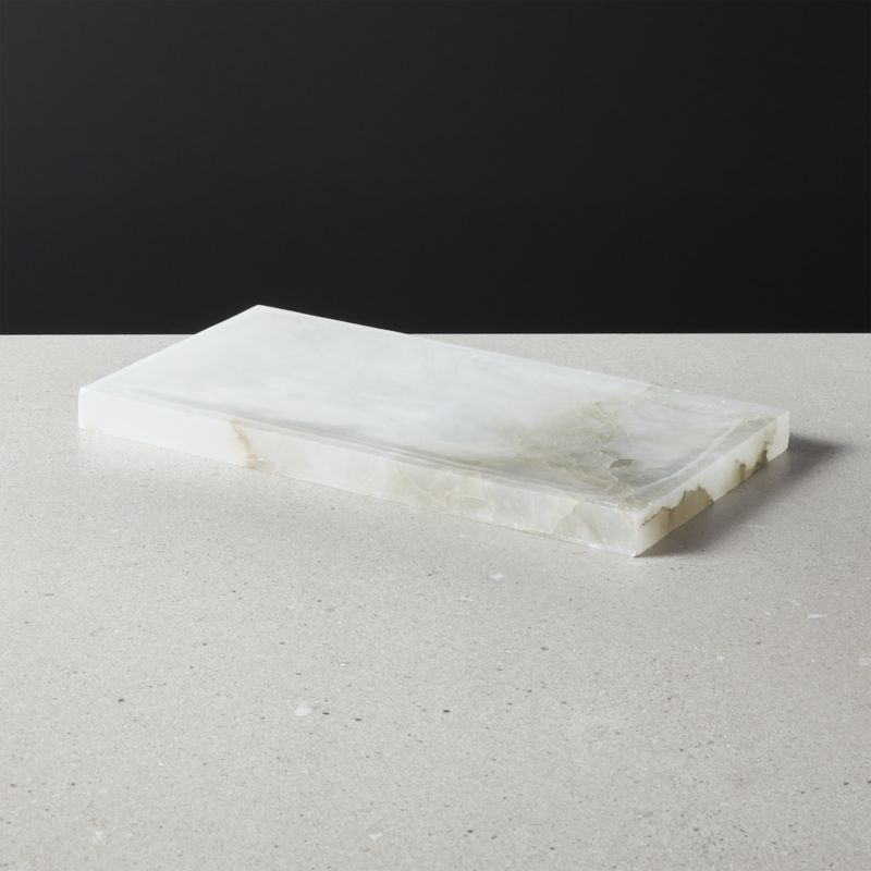 View Abel Alabaster Vanity Tray details