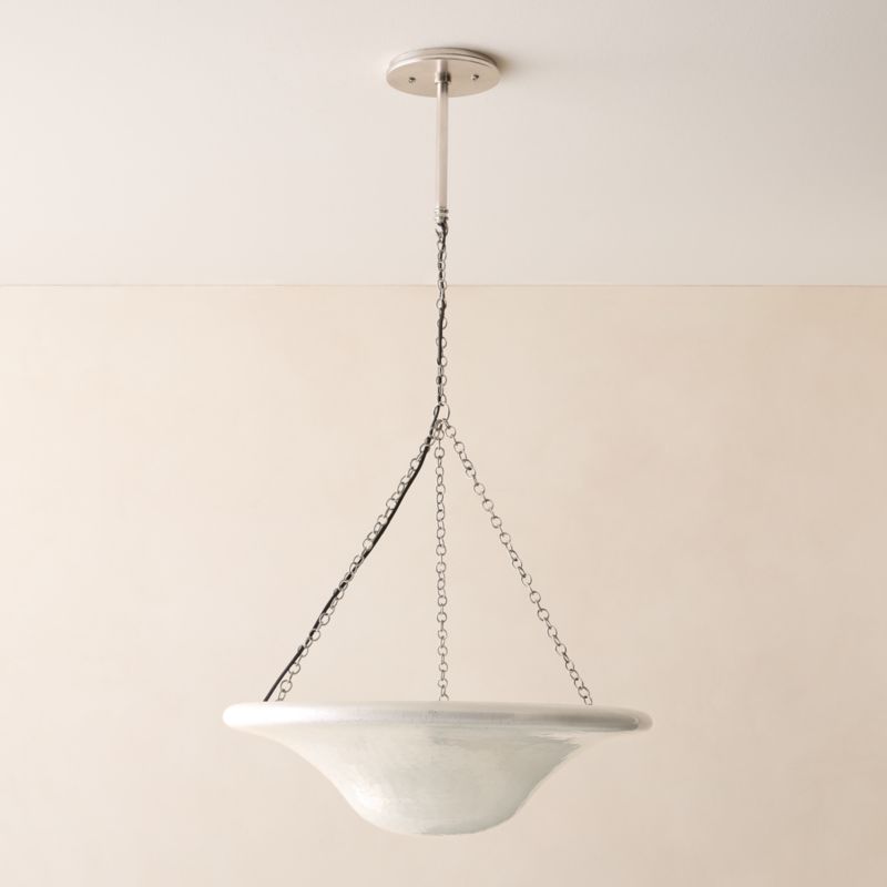 Abryn Textured Glass Pendant Light