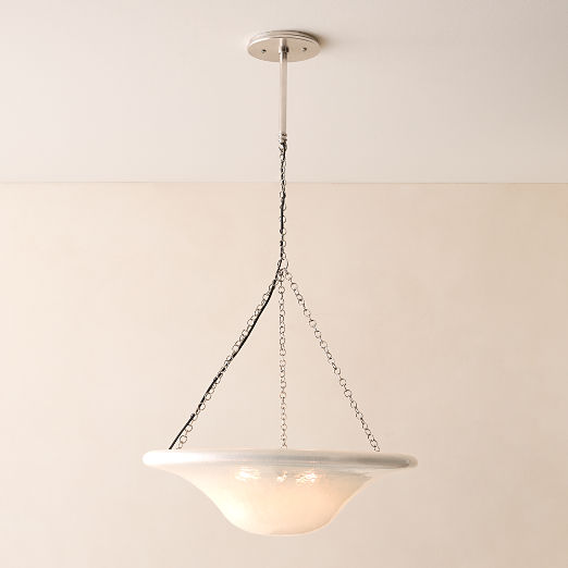 Abryn Textured Glass Pendant Light