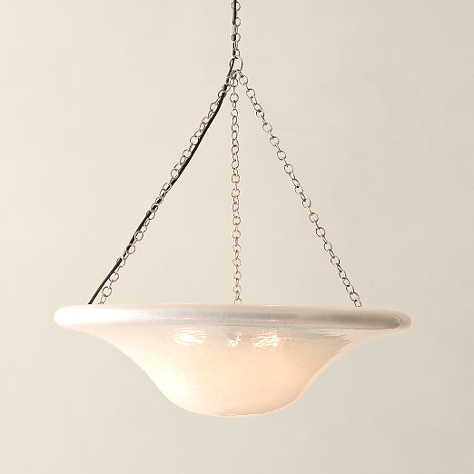 Abryn Textured Glass Pendant Light