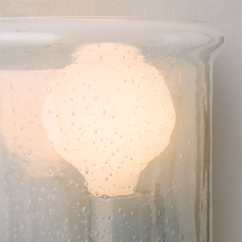 Abryn Textured Glass Wall Sconce 7.5" Set of 2 - image 2 of 5