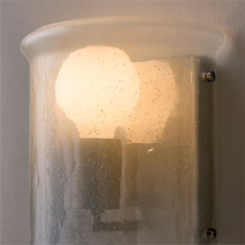 Abryn Textured Glass Wall Sconce 7.5" Set of 2 - image 3 of 5