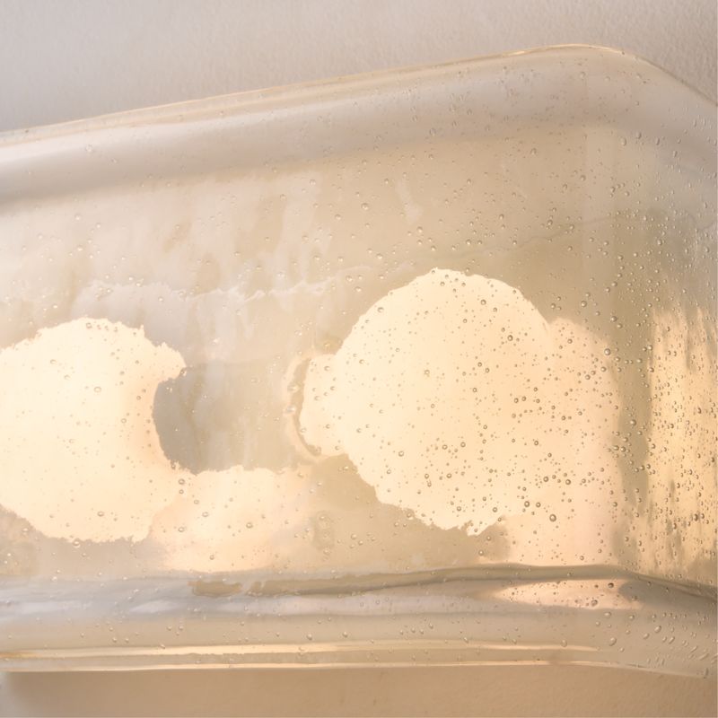 Abryn Textured Glass Wall Sconce 9.5" Set of 2 - image 3 of 5