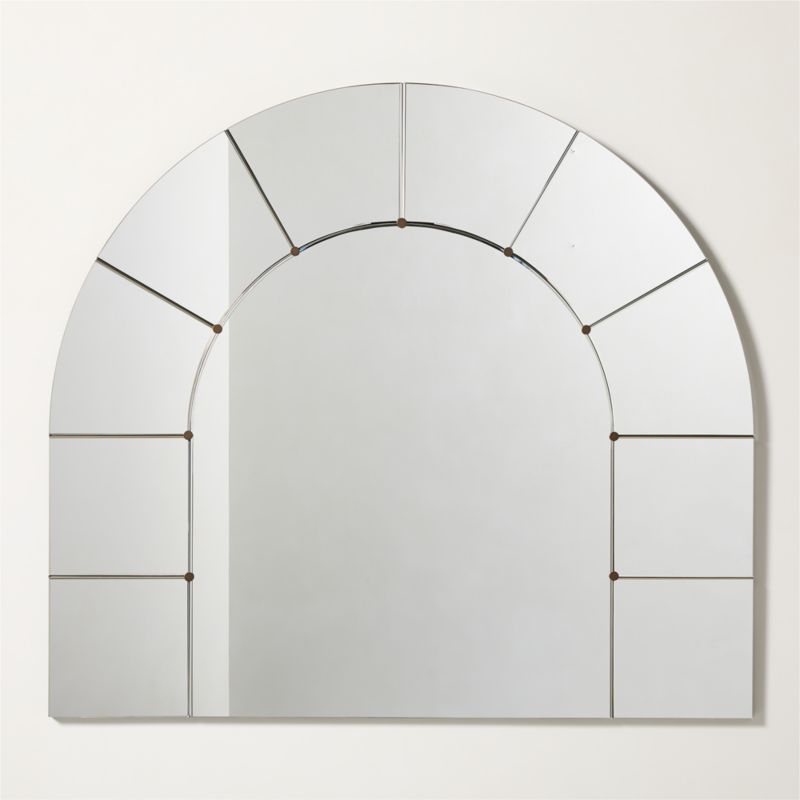 Viewing product image Academy Arched Mantle Mirror 46"X41" - image 1 of 3