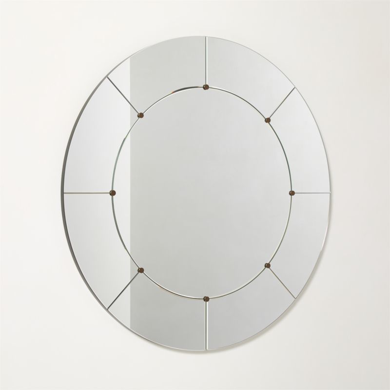 Academy Round Wall Mirror 36" - image 1 of 4