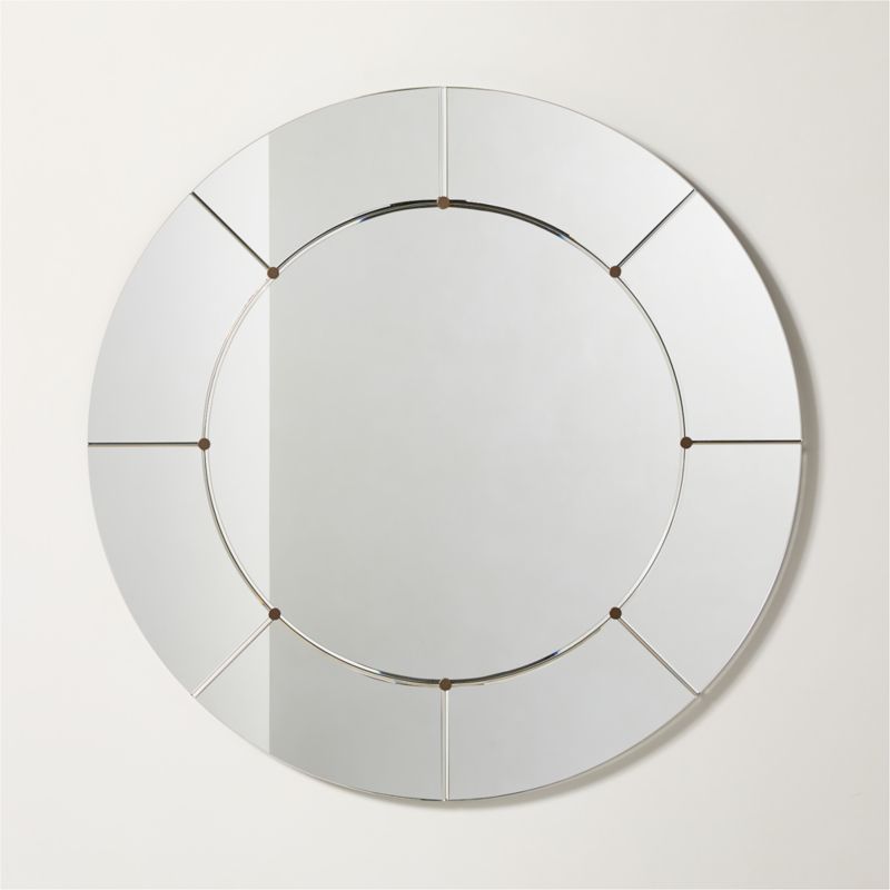 Academy Round Wall Mirror 36" - image 0 of 4